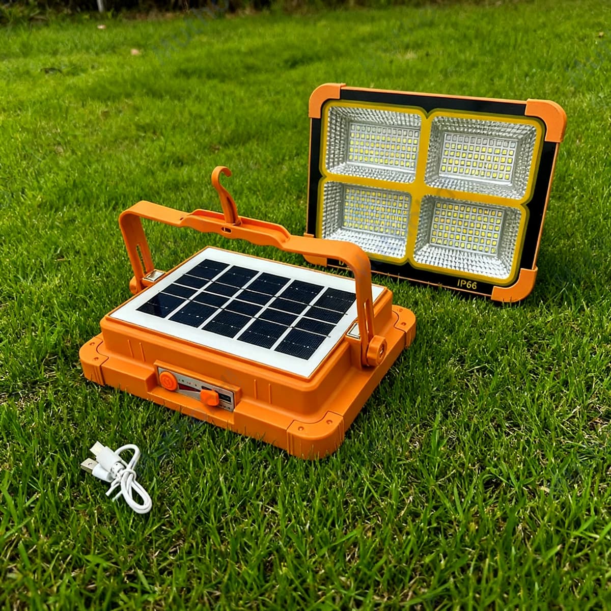 other 150W Rechargeable Solar LED Flood Light IP65 Waterproof with Type-C Charging & 288 LEDs