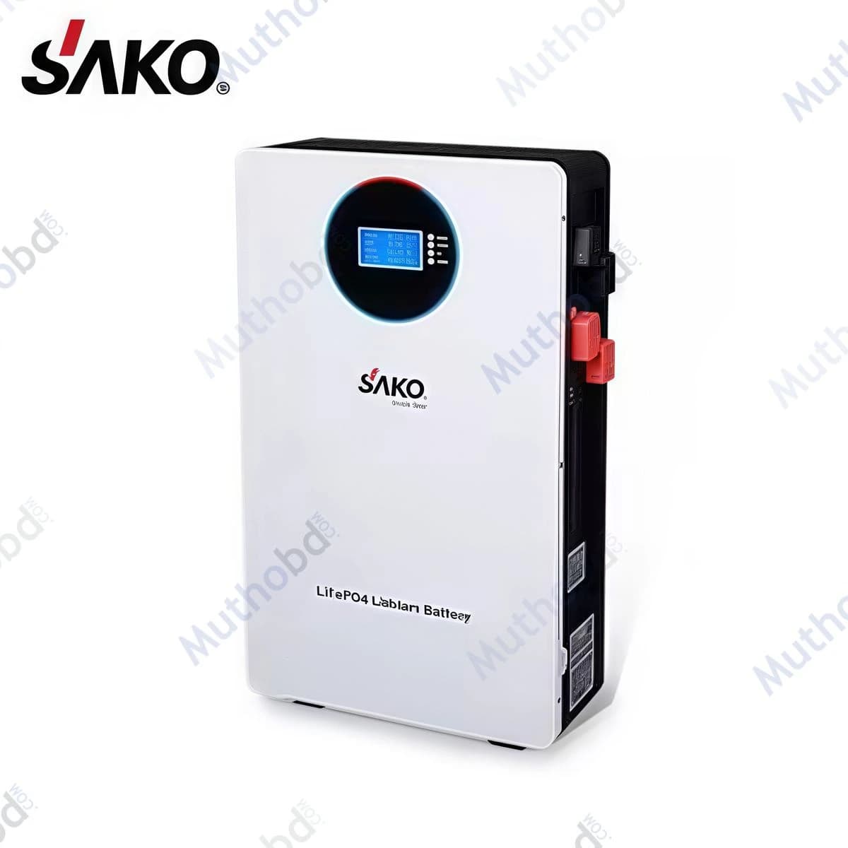 sako SAKO LI SUN 25.6V 100Ah LiFePO4 Lithium Battery – 2.56kWh Wall-Mounted Energy Storage Battery
