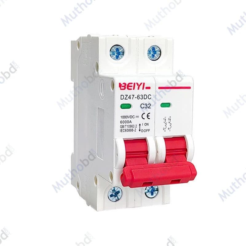 BEIYI DC Circuit Breaker 32A – Solar PV DC Miniature Circuit Breaker