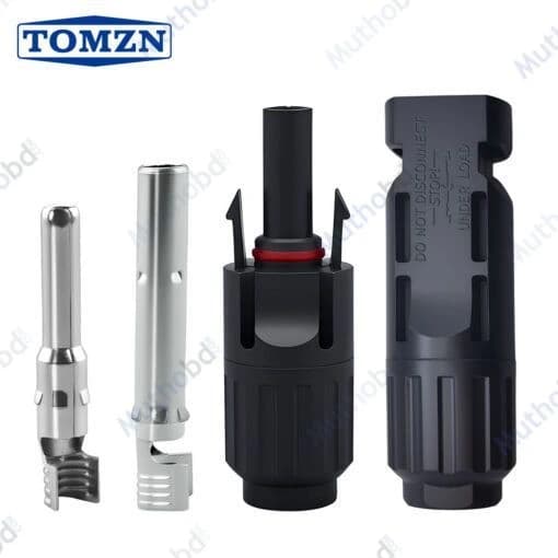 TOMZN MC4 Solar Connector 32A 1000V DC (2 Sets Pack)