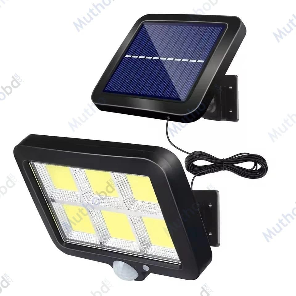 other SMT-F100 COB IP65 Solar Powered Split Wall Light with Remote Control & Motion Sensor